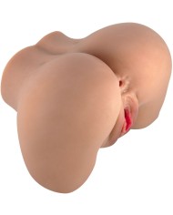 CRAZY BULL MILA TRASERO VIBRADOR CON VAGINA Y ANO REALISTICO CONTROL REMOTO