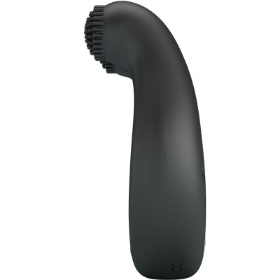PRETTY LOVE DAHLIA ANILLO VIBRADOR ESTIMULADOR DE CLITOIS 12 VIBRACIONES NEGRO