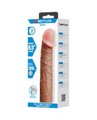 PRETTY LOVE DEREK FUNDA PENE CON EXTENSION DE 76 CM MULATO