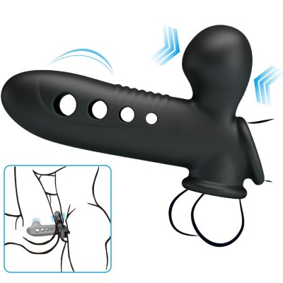 PRETTY LOVE CRANE FUNDA PARA PENE CON AIRBAG NEGRO