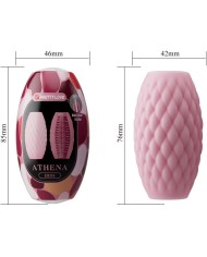 PRETTY LOVE ATHENA EROS MASTURBADOR MASCULINO SILICONA ROSA