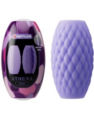 PRETTY LOVE ATHENA EROS MASTURBADOR MASCULINO SILICONA MORADO