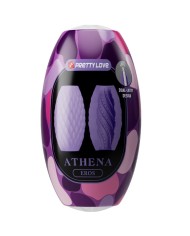 PRETTY LOVE ATHENA EROS MASTURBADOR MASCULINO SILICONA MORADO
