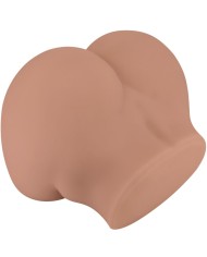 CRAZY BULL BERNACE TRASERO VIBRADOR CON VAGINA Y ANO REALISTICO NATURAL CONTROL REMOTO