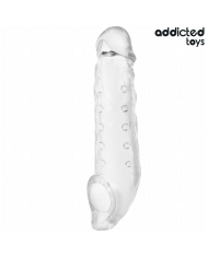 ADDICTED TOYS FUNDA PARA EL PENE TRANSPARENTE TALLA S 23 CM
