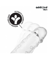 ADDICTED TOYS FUNDA PARA EL PENE TRANSPARENTE TALLA S 23 CM