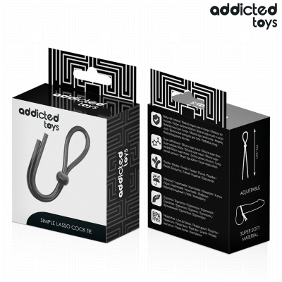 ADDICTED TOYS CUERDA SILICONA PARA EL PENE DE LAZO SIMPLE