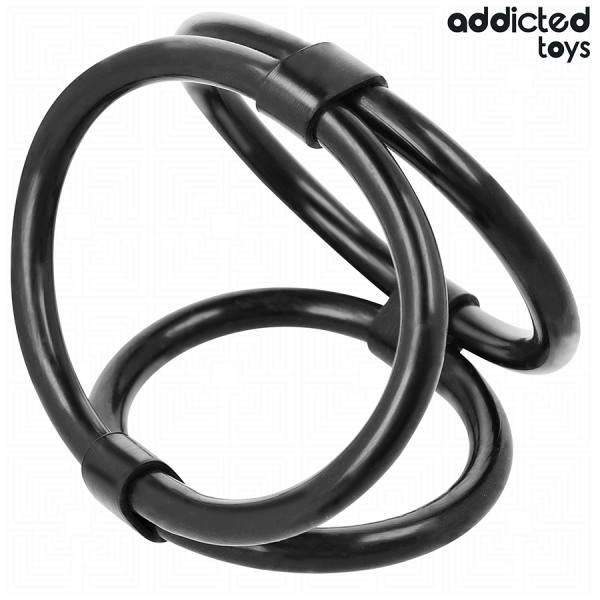 ADDICTED TOYS ANILLO TRIPLE PARA EL PENE