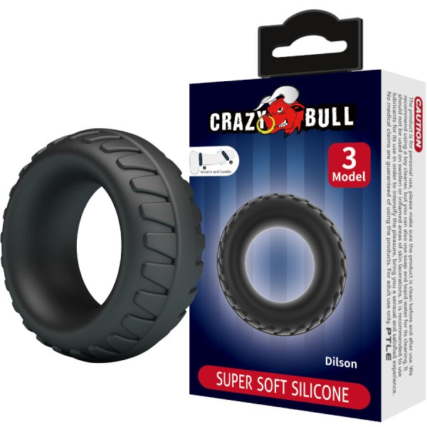 CRAZY BULL DILSON ANILLO SILICONA MODELO 3