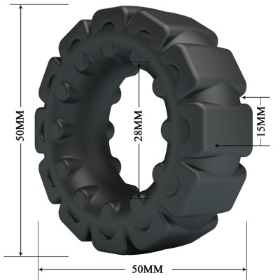 CRAZY BULL LAIDEN ANILLO SILICONA MODELO 5