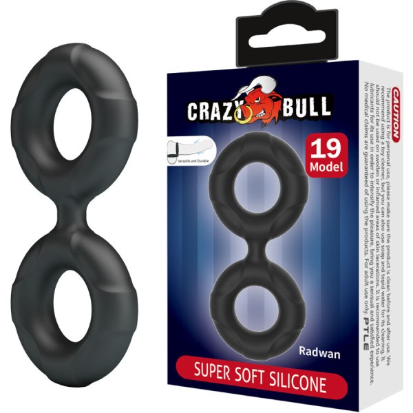 CRAZY BULL RADWAN ANILLO DOBLE SILICONA MODELO 19