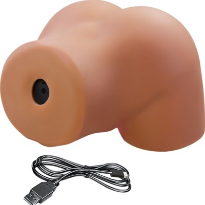 CRAZY BULL ILANA TRASERO FEMENINO REALISTA VIBRADOR SUCCIONADOR CON SONIDO 68 KG