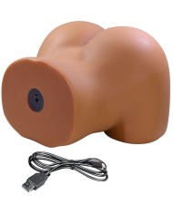CRAZY BULL WENDY TRASERO FEMENINO REALISTA VIBRADOR SUCCIONADOR CON SONIDO 11 KG