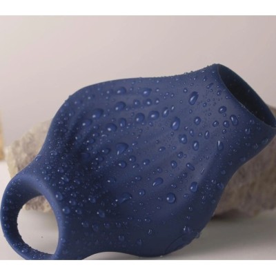 ROCKS OFF PALM MASTURBADOR VIBRADOR FLEXIBLE AZUL