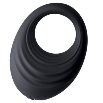 ROCKS OFF SPIRE ANILLO VIBRADOR PARA EL PENE NEGRO