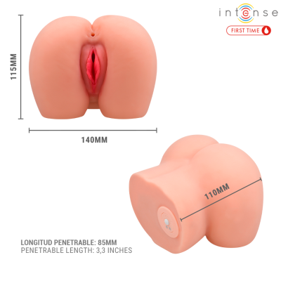 INTENSE FIRST TIME ARIANA VAGINA VIBRADORA VIRGEN CON HIMEN Y SANGRADO