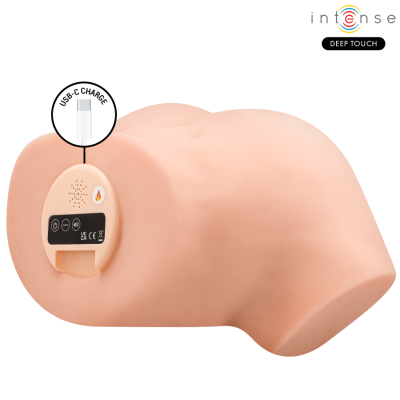 INTENSE DEEP TOUCH NICOLE MASTURBADOR VAGINA CON EFECTO SUCCION CALOR VIBRACION Y VOZ CON CONTROL REMOTO 53 KG