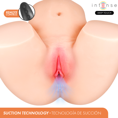 INTENSE DEEP TOUCH JULIA MASTURBADOR VAGINA CON EFECTO SUCCION CALOR VIBRACION Y VOZ CON CONTROL REMOTO 9 KG