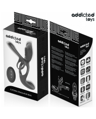 ADDICTED TOYS ANILLO DOBLE PARA EL PENE CON ESTIMULADOR DE CLITORIS