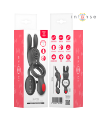 INTENSE QUINN ANILLO DOBLE CON VIBRACION CONTROL REMOTO