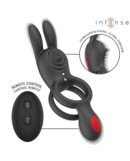 INTENSE QUINN ANILLO DOBLE CON VIBRACION CONTROL REMOTO