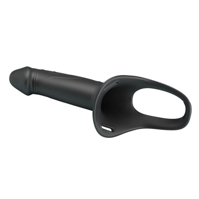 PRETTY LOVE LANDON STRAP ON CON VIBRACION NEGRO