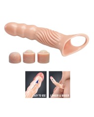 PRETTY LOVE FUNDA PARA PENE TEXTURIZADA CON EXTENSORES