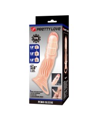 PRETTY LOVE FUNDA PARA PENE TEXTURIZADA CON EXTENSORES