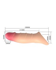 PRETTY LOVE DARNELL FUNDA PARA PENE EFECTO REALISTA
