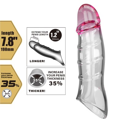 PRETTY LOVE DARNELL FUNDA PARA PENE EFECTO TRANSPARENTE