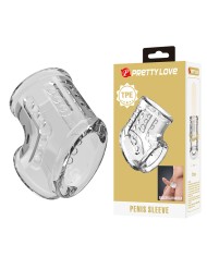 PRETTY LOVE FUNDA CORTA PARA PENE TRANSAPARENTE