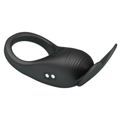PRETTY LOVE CARLTON ANILLO PARA PENE CON ESTIMULADOR DE CLITORIS