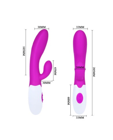 PRETTY LOVE FLIRTATION VIBRADOR CON ESTIMULADOR CLITORIS ALVIS PRETTY LOVE FLIRTATION VIBRADOR CON ESTIMULADOR CLITORIS ALVIS