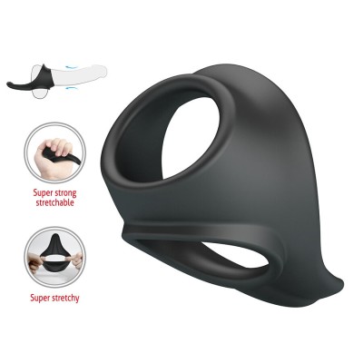 CRAZY BULL ZADOK ANILLO ERGONOMICO CON ESTIMULADOR DE PERINE