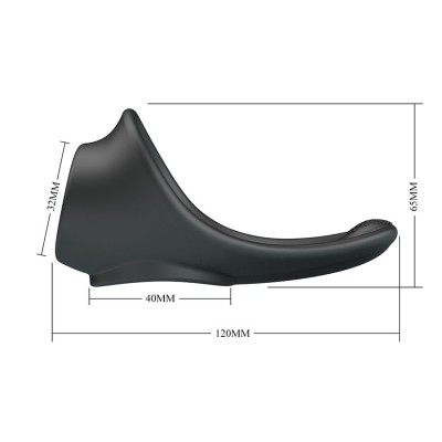CRAZY BULL ZADOK ANILLO ERGONOMICO CON ESTIMULADOR DE PERINE