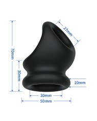 CRAZY BULL OBERON ANILLO DE SOPORTE PARA PENE Y TESTICULOS