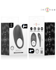 INTENSE MERLOTTE ANILLO VIBRADOR CON ESTIMULACION DE CLITORIS NEGRO