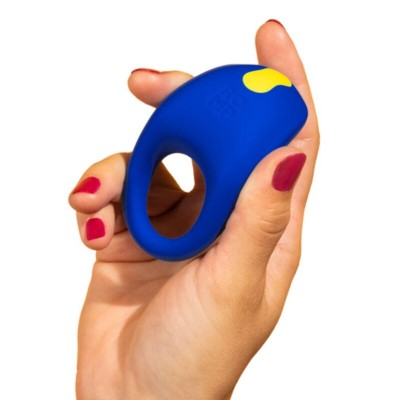 ROMP JUKE ANILLO DE SILICONA PARA PENE CON VIBRADOR DE ESTIMULACION DE CLITORIS