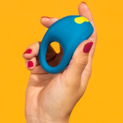 ROMP JUKE ANILLO DE SILICONA PARA PENE CON VIBRADOR DE ESTIMULACION DE CLITORIS