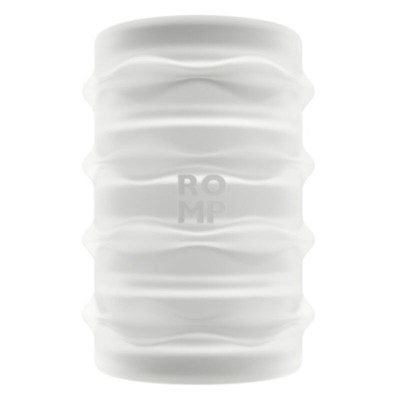 ROMP MOSH MASTURBADOR MASCULINO TRANSPARENTE CON FUNDA REVERSBLE DE 6 CM