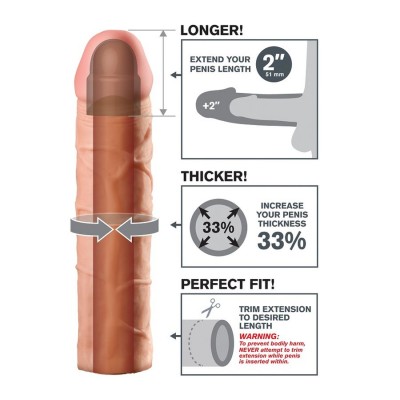 FANTASY X TENSIONS PERFECT 2 EXTENSION PARA EL PENE