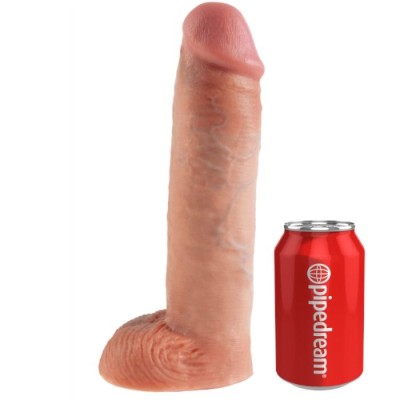KING COCK STRAP ON CON DILDO HUECO 28 CM Y TIRANTES