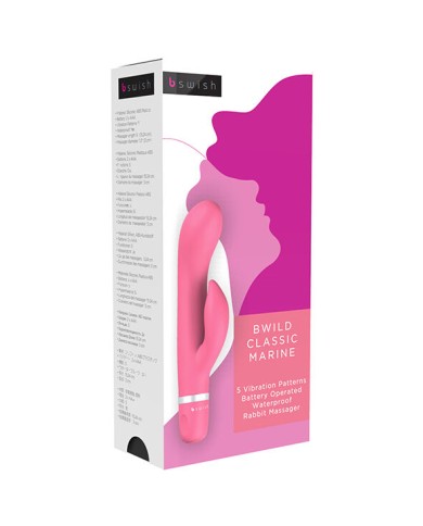 B SWISH BWILD CLASSIC MARINE RABBIT VIBRATOR GUAVA B SWISH BWILD CLASSIC MARINE RABBIT VIBRATOR GUAVA