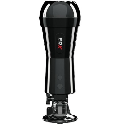 PDX ELITE MASTURBADOR CON VIBRACION Y EFECTO COMPRESOR