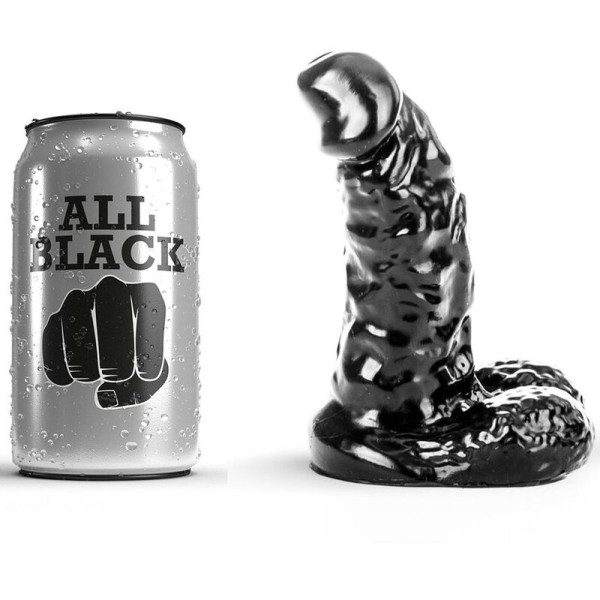 ALL BLACK DILDO 13 CM