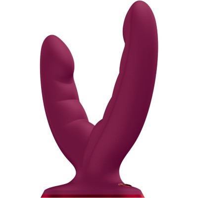 FUN FACTORY RYDE DILDO DOBLE BURDEOS
