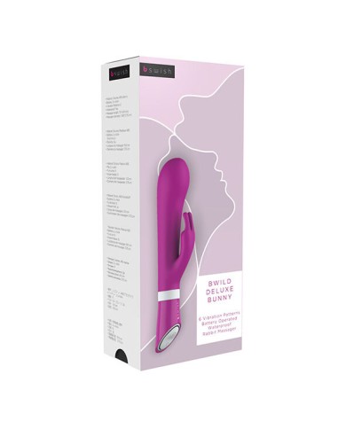 B SWISH BWILD DELUXE BUNNY RABBIT VIBRATOR RASPBERRY B SWISH BWILD DELUXE BUNNY RABBIT VIBRATOR RASPBERRY