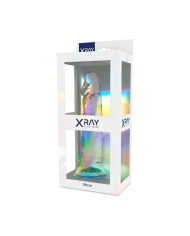 X RAY CLEAR DILDO TRANSPARENTE 19 CM O 4 CM