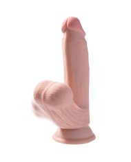KING COCK PLUS 3D DILDO SWINGING BALLS 152 CM NATURAL