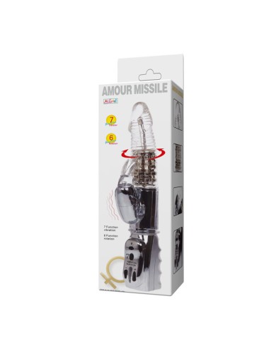 BAILE AMOUR MISSILE ROTADOR TRANSPARENTE 265 CM